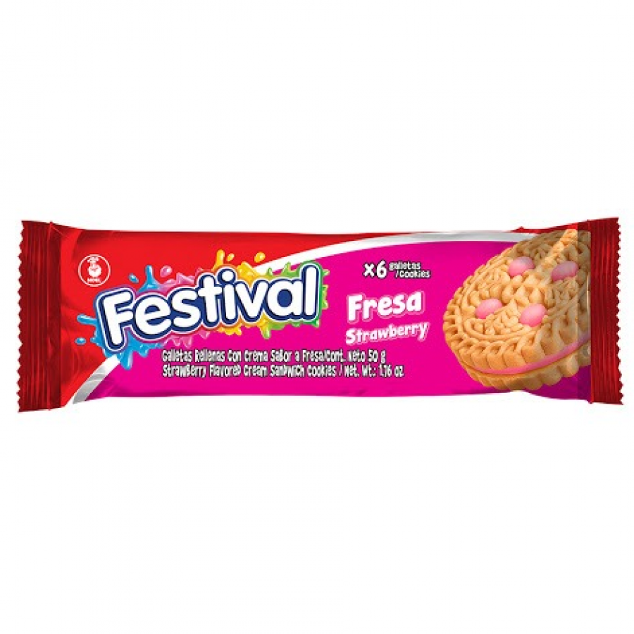 Galleta Festival Fresa Galleta Festival Fresa