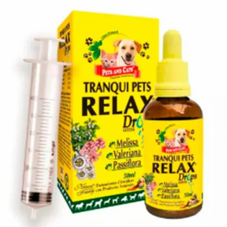 P & C Tranqui Pets Relax Drops Fco X 50ml
